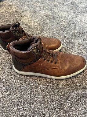 Men's Brown Chukka Boots – Casual Lace-Up Comfort